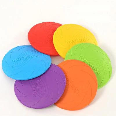 Bite Resistant Silicone Frisbee